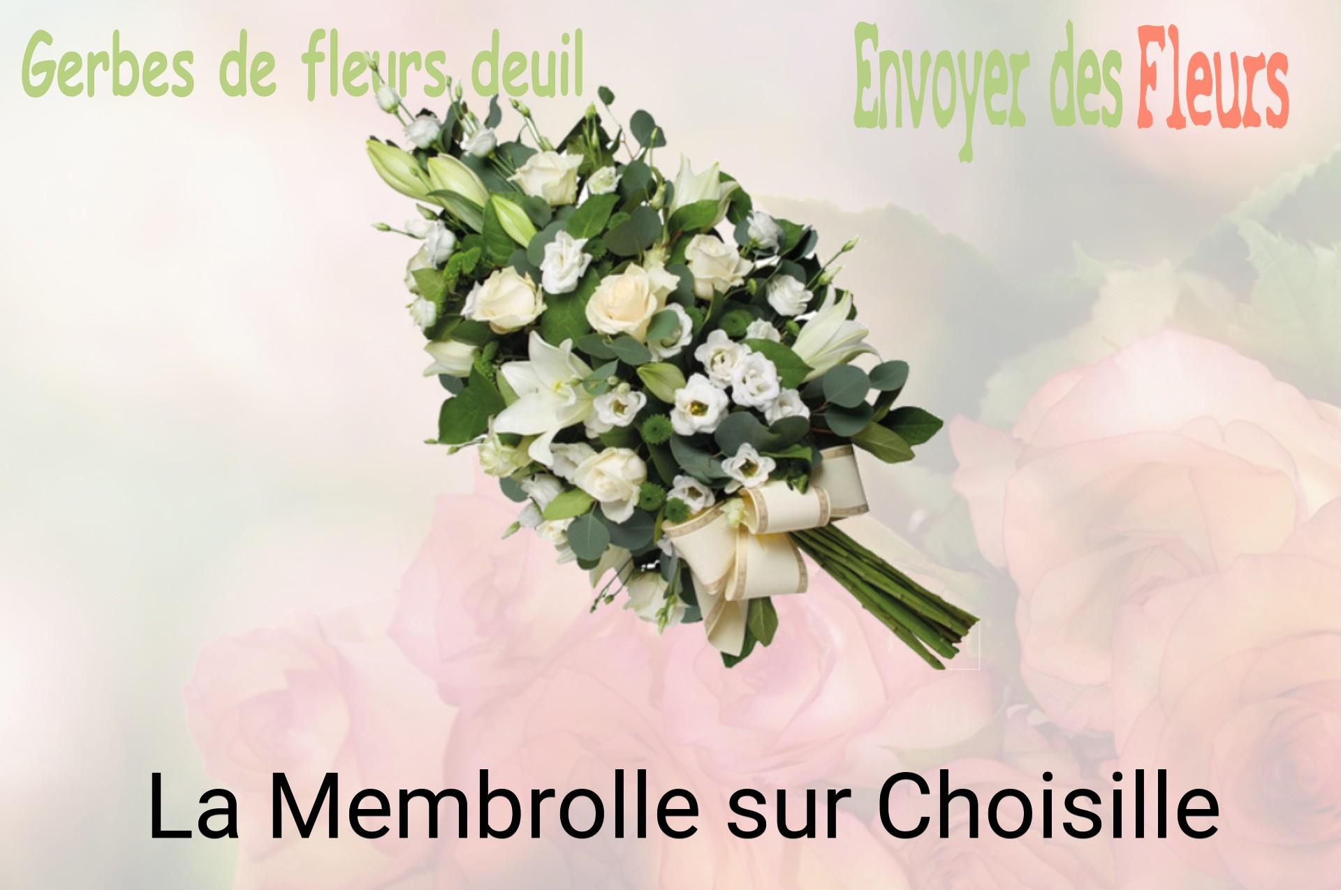 Gerbe de fleurs de deuil livrée à La Membrolle-sur-Choisille